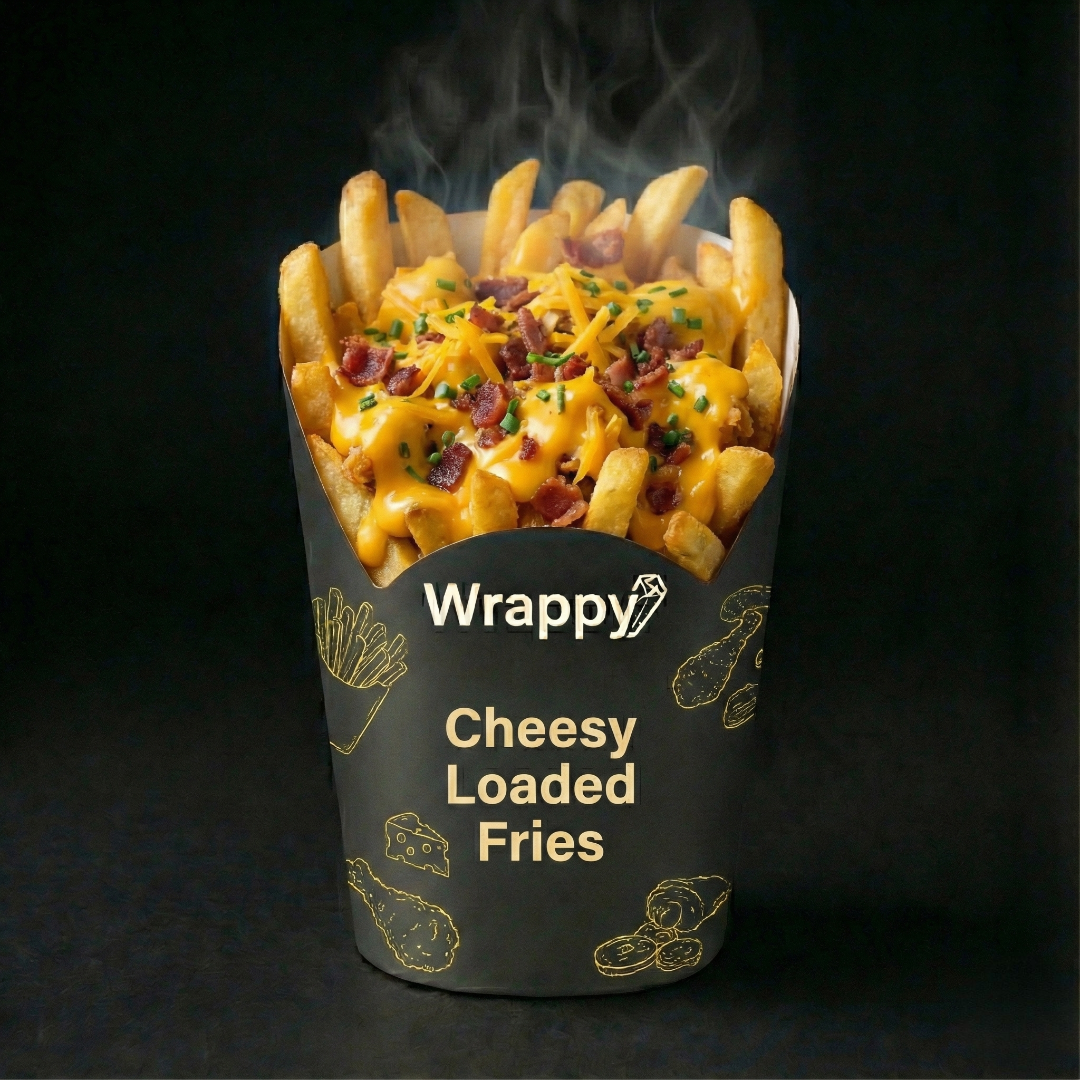 Loaded fries hero shot